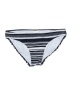 Old Navy Stripes Silver Black Swimsuit Bottoms Size S - photo 1