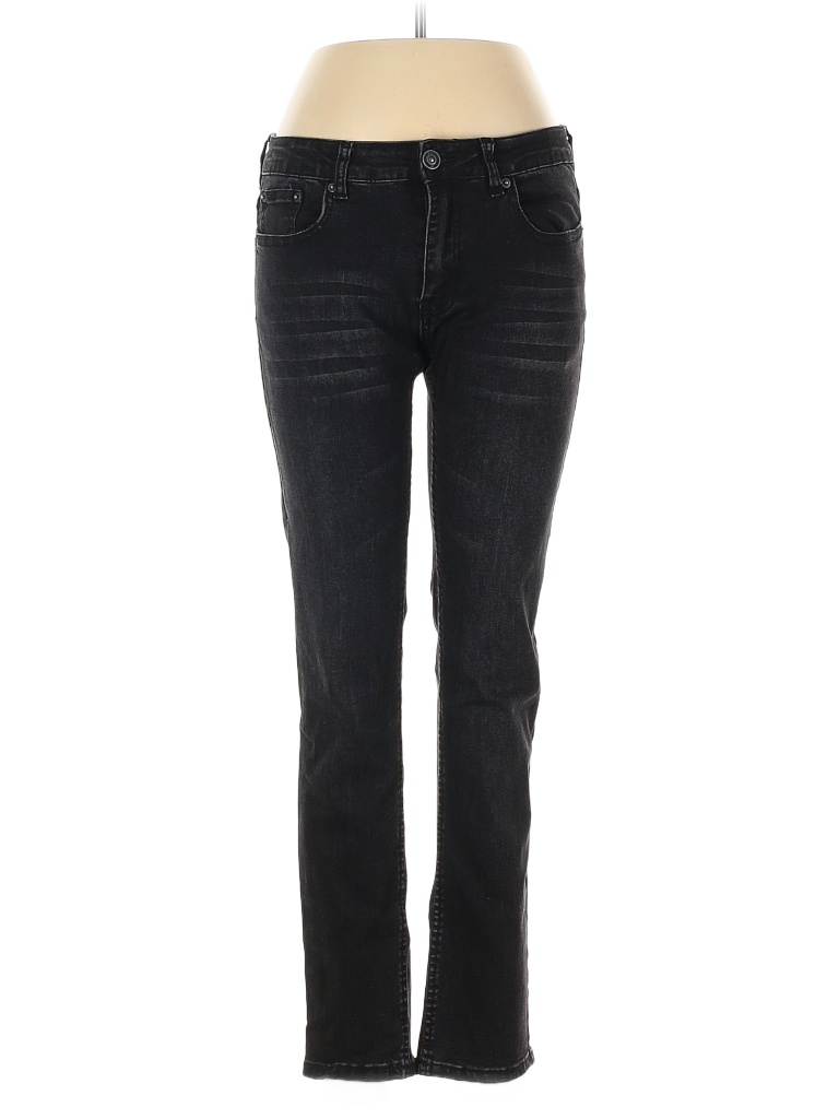 Assorted Brands Solid Black Jeans 31 Waist 72 off thredUP