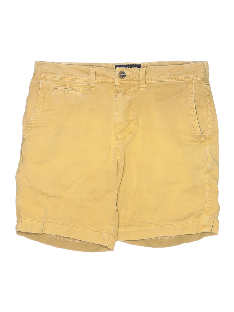 American Eagle Outfitters Solid Colored Tan Khaki Shorts 29 Waist - photo 1
