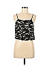 Topshop 100% Viscose Black Sleeveless Top Size 8 - photo 1