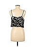 Topshop 100% Viscose Black Sleeveless Top Size 8 - photo 2