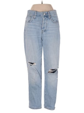 Madewell The Perfect Vintage Jean in Duncannon Wash: Ripped Edition (view 1)