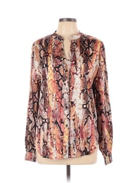 See and Be Seen Long Sleeve Blouse (view 1)