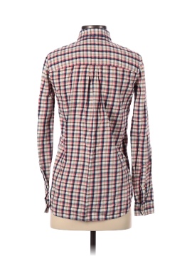 Madewell Flannel Slim Boyshirt in Palma Plaid (view 2)