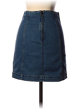 Free People Denim Skirt (view 2)
