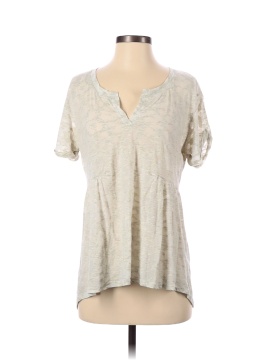 Rebecca Taylor Short Sleeve Henley (view 1)
