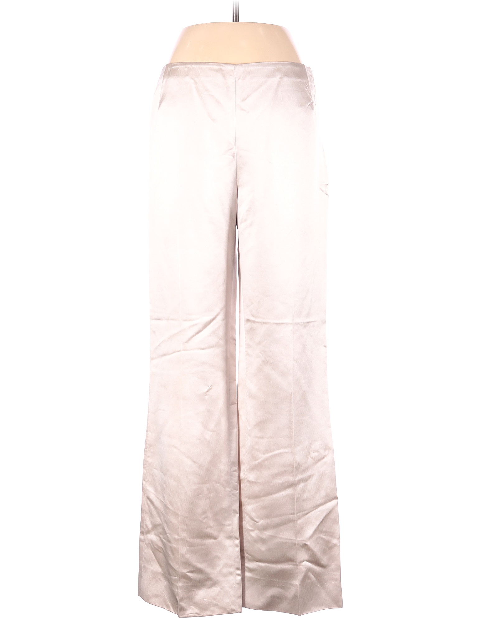 Akris 100 Silk Solid Tan Silk Pants Size 6 94 Off Thredup 9728