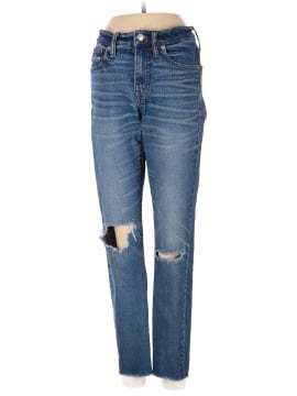Madewell 9" High-Rise Skinny Crop Jeans in Bruce Wash (view 1)