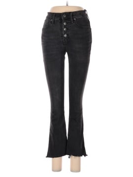 Madewell Cali Demi-Boot Jeans: Asymmetrical Hem Edition (view 1)