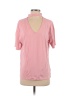 Bebe Pink Short Sleeve Top Size S - photo 1