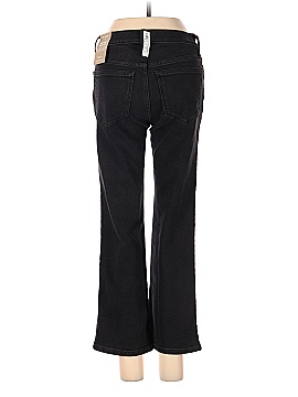 Madewell Petite Kick Out Crop Jeans in Starkey Wash (view 2)