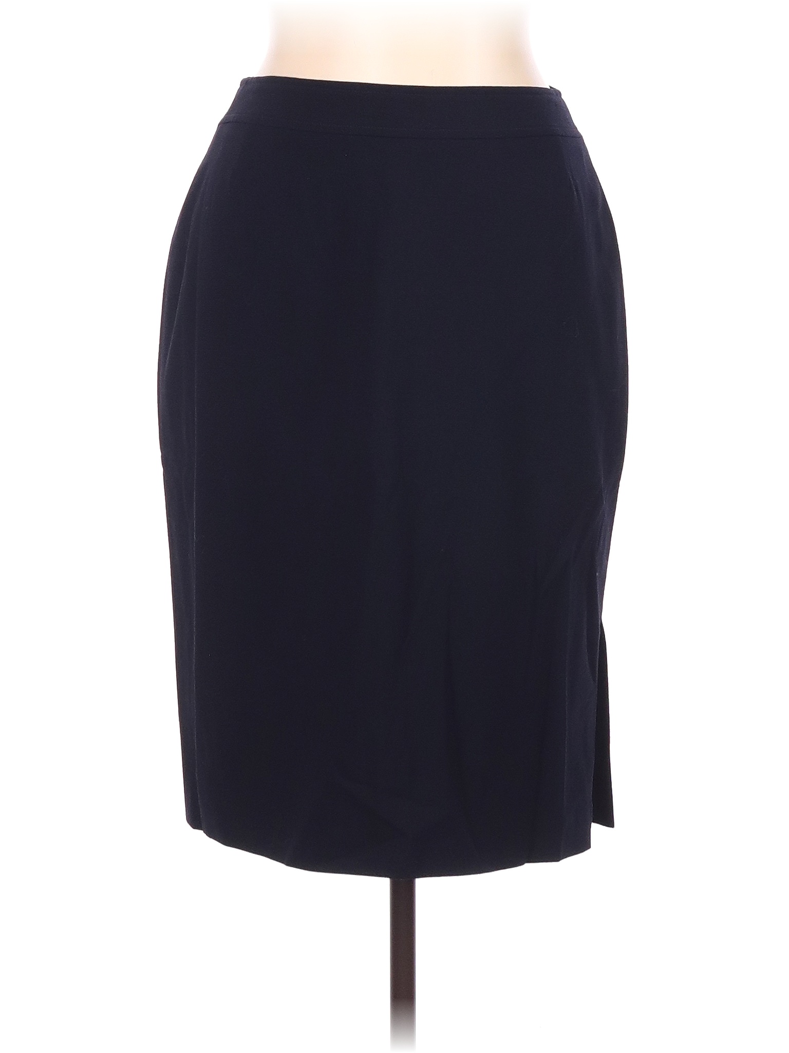 Escada Navy Blue Wool Skirt Size 42 (EU) - 87% off | ThredUp