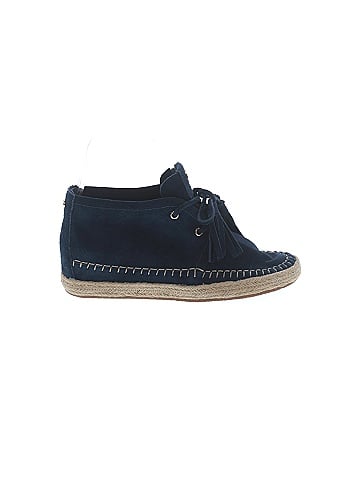 Michael kors navy 2025 blue wedges