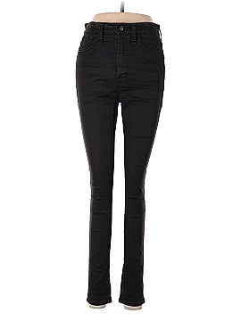 Madewell 10" High-Rise Skinny Jeans: Coated Edition (view 1)