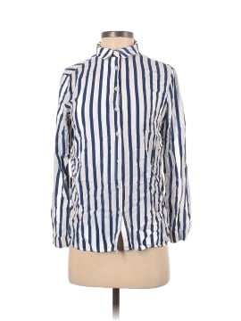 Cotton Long Sleeve Button-Down Shirt (view 1)