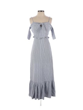 StyleStalker Striped Bella Midi Dress (view 1)