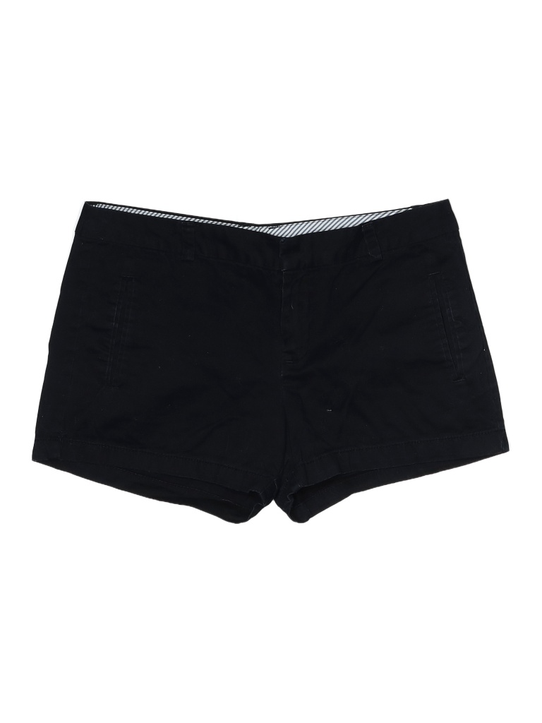 Assorted Brands 100 Cotton Solid Colored Black Khaki Shorts Size 10