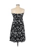 Remy Floral Motif Black Casual Dress Size M - photo 2