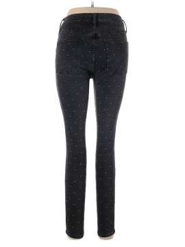 Madewell 9" Mid-Rise Skinny Jeans: Metallic Dot Edition (view 2)