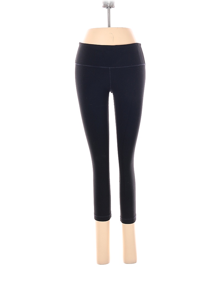 Lululemon Athletica Solid Navy Black Yoga Pants Size 6 - 67% off | thredUP