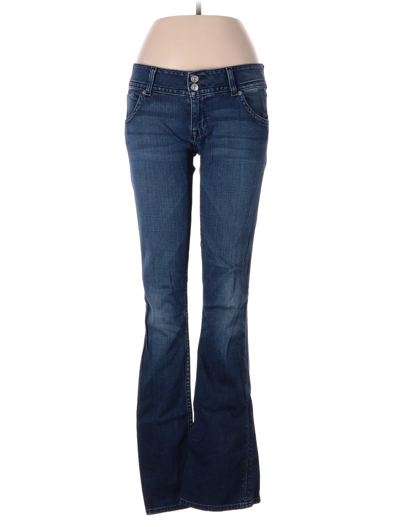 Hudson Jeans Solid Blue Jeans 29 Waist - 80% off | thredUP