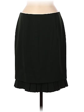 Valentino Wool Pleated Trim Skirt (view 1)