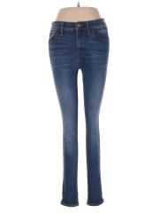 Madewell 9" High-Rise Skinny Jeans in Polly Wash