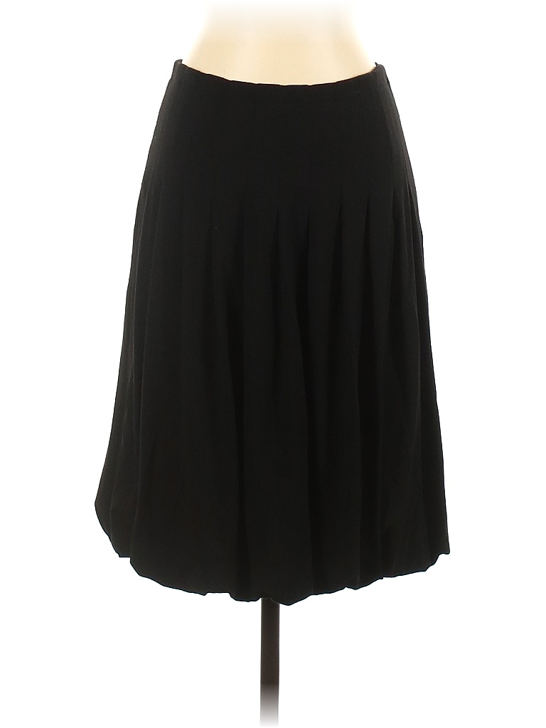 Yansi Fugel Solid Black Casual Skirt Size XS - 84% off | thredUP
