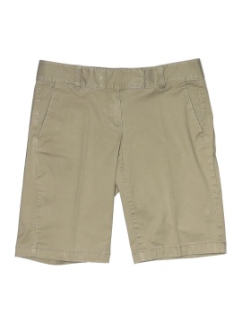 Ann Taylor Khaki Shorts (view 1)