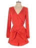 Cupcakes & Cashmere 100% Polyester Red Gideon Romper Size XS - photo 1