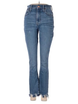Madewell The High-Rise Slim Boyjean in Melbourne Wash (view 1)