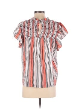 Marie Oliver Short Sleeve Silk Top (view 2)