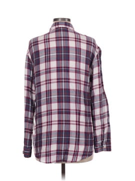 Express Outlet Long Sleeve Button-Down Shirt (view 2)