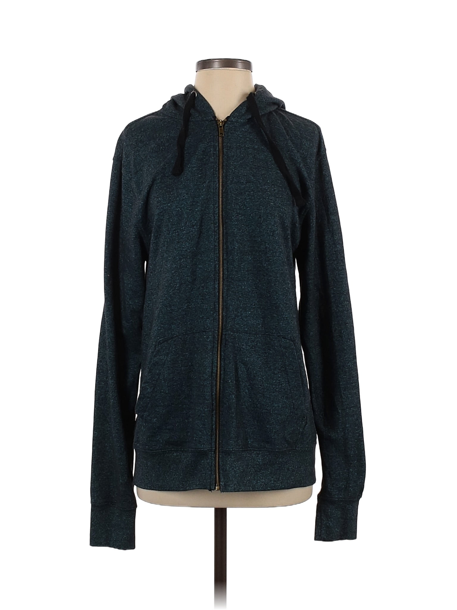 Assorted Brands Colored Teal Zip Up Hoodie Size M - 60% off | thredUP