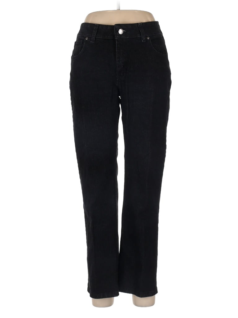 Top Femme Riders By Lee Rayé Noir Et Blanc - Taille 1X (plus) - Boutonné Stretch - Excellent état