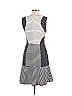 Shoshanna Stripes Multi Color White Casual Dress Size 4 - photo 2