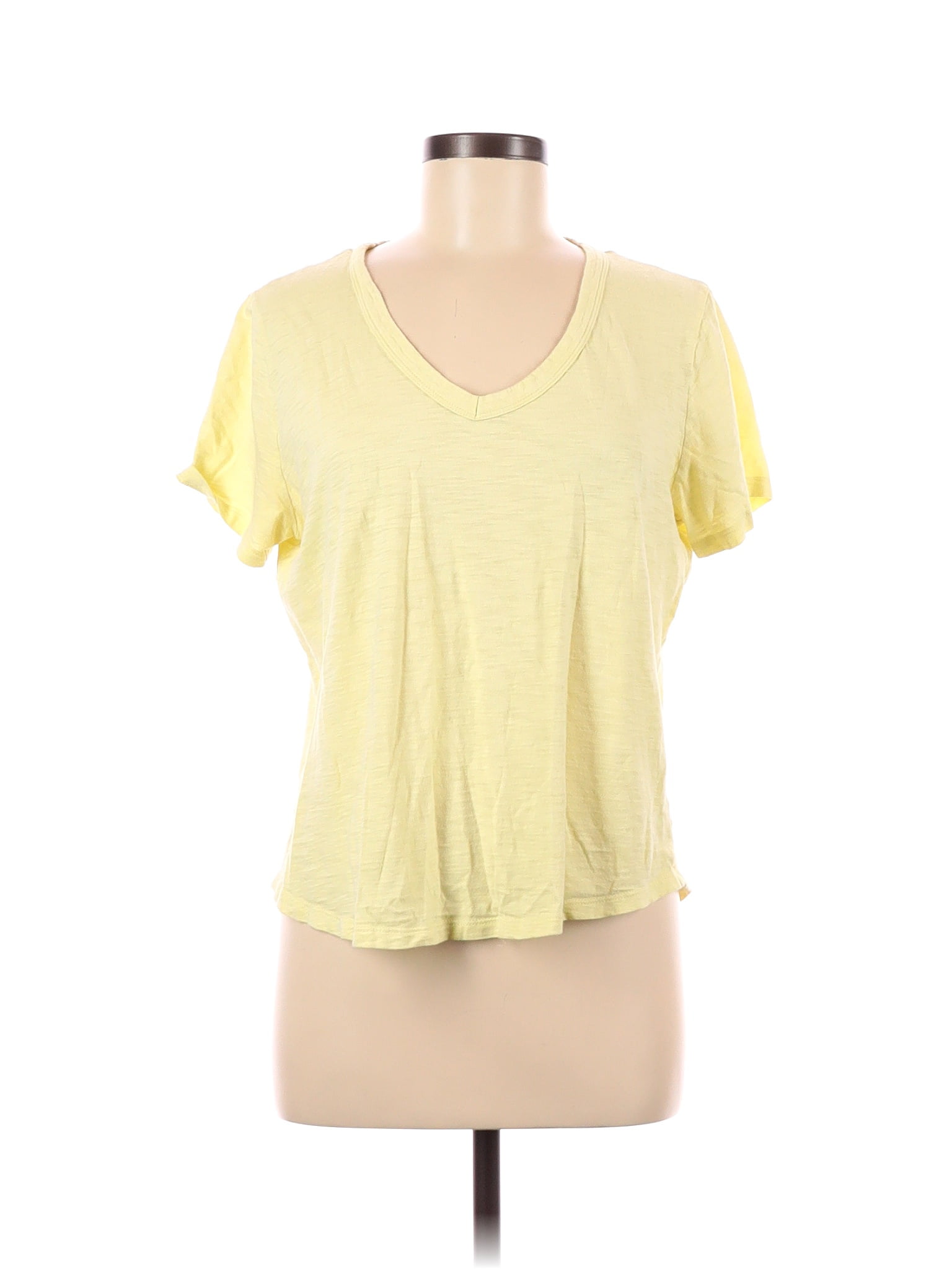 Gap Colored Yellow Short Sleeve T-Shirt Size M - 66% off | thredUP