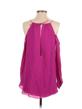 Haute Hippie 3/4 Sleeve Silk Top (view 2)