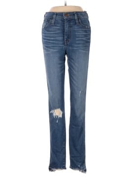 Madewell 10" High-Rise Skinny Jeans: Drop Step-Hem Edition (view 1)