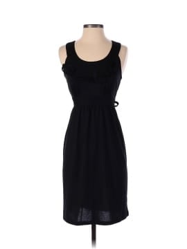 Ann Taylor LOFT Knit Dress with Pleated Ruffles (view 1)