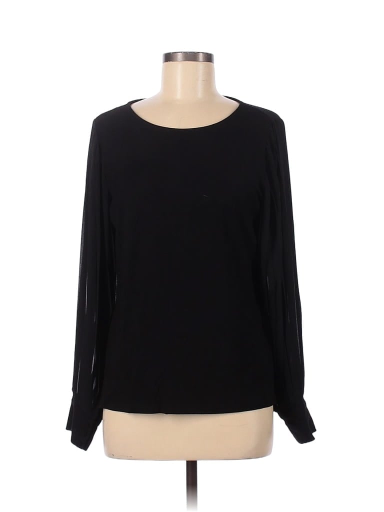 PREMISE Black Long Sleeve Top Size L - 71% off | ThredUp