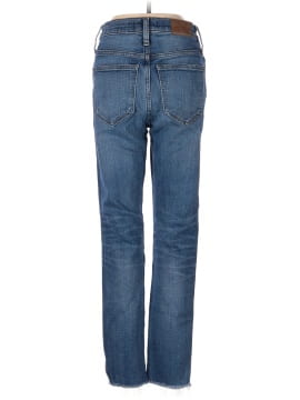 Madewell 10" High-Rise Skinny Jeans: Cutout Tulip Hem Edition (view 2)