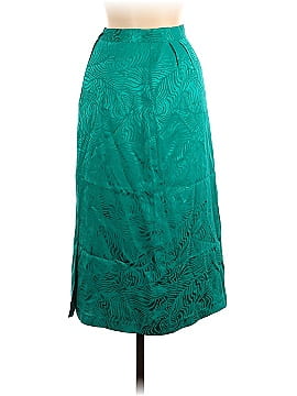 Hibiscus Collection Silk Skirt (view 2)