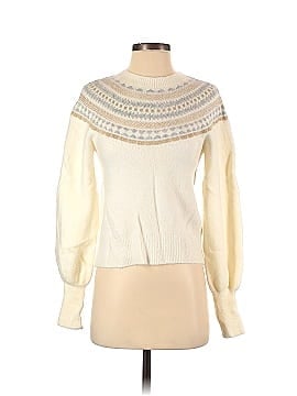 Intermix Wool Pullover Sweater (view 1)