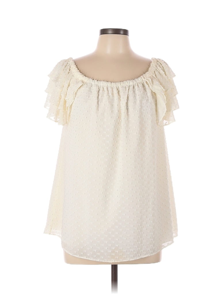 Top Sans Manches Banana Republic - Imprimé Pois Noir Et Blanc - Taille S - Occasion Très Bon État