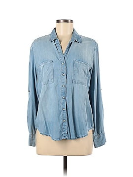 Velvet Heart Long Sleeve Button-Down Shirt (view 1)