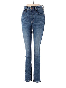 Madewell Curvy High-Rise Skinny Jeans in Lanette Wash (view 1)
