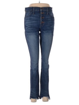 Madewell 10" High-Rise Skinny Jeans: Chewed-Hem Edition (view 1)