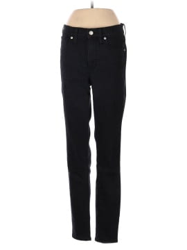 Madewell 9" Mid-Rise Skinny Jeans in Lunar Wash: TENCEL&trade; Denim Edition (view 1)