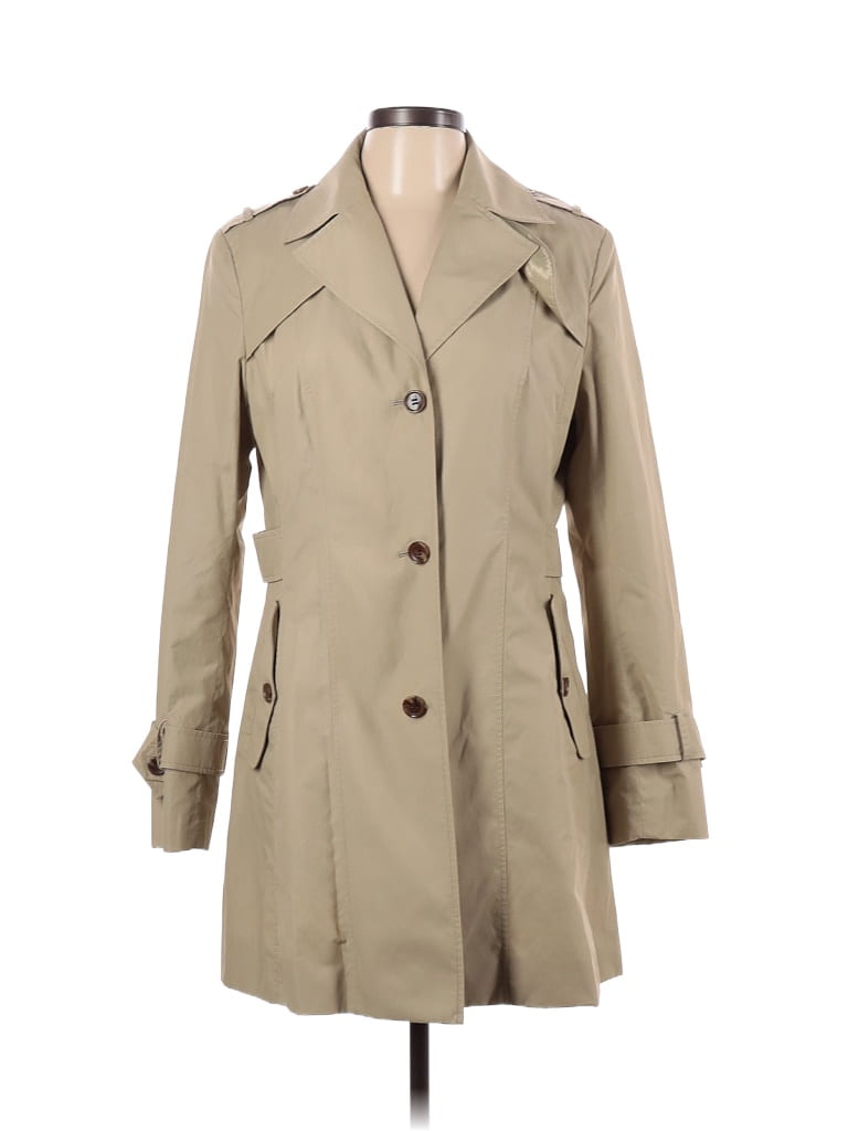 Fine Garments Carefully Selected by Bell Ivory Trenchcoat Size L - 73% ...